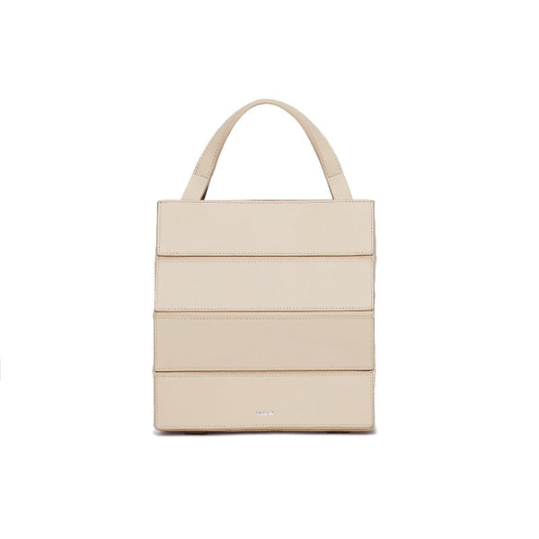 Block Small Handbag - Almond