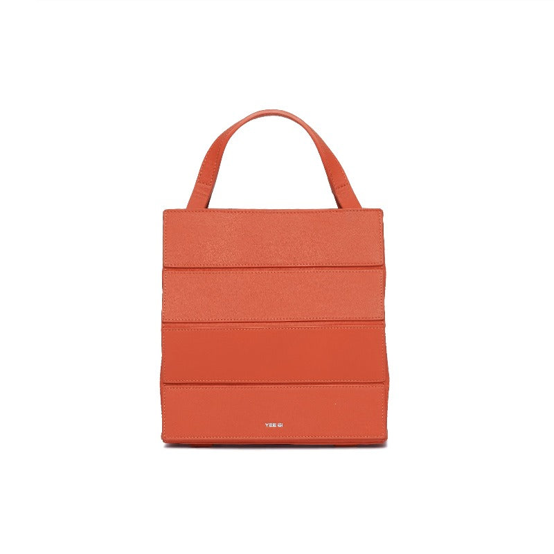 Block Small Handbag - Orange