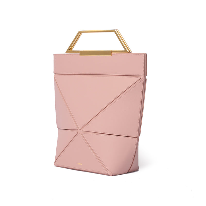 Facet Classic Plus Top Handle Bag - Pink