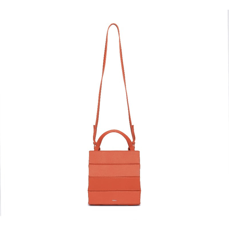 Block Small Handbag - Orange