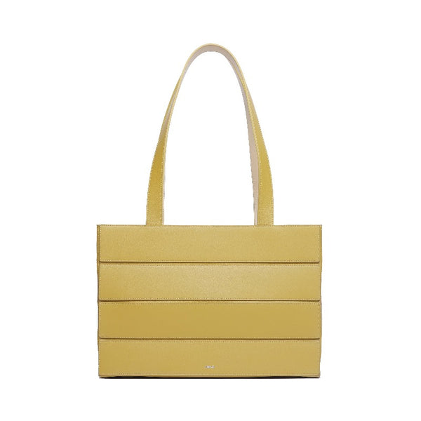 Block Medium Tote Bag - Yellow