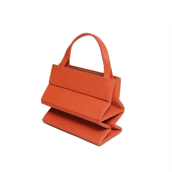 Block Small Handbag - Orange