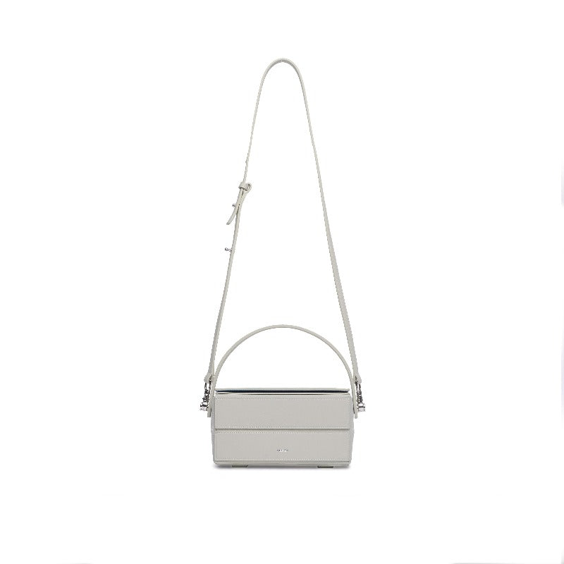 Block Mini Shoulder Bag - Gray