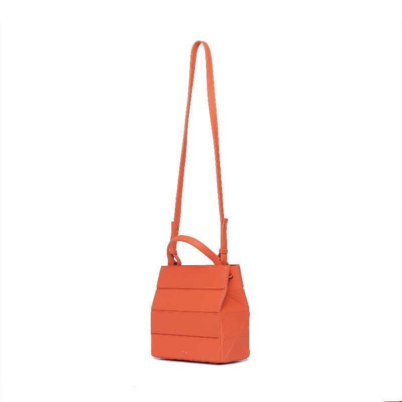 Block Small Handbag - Orange