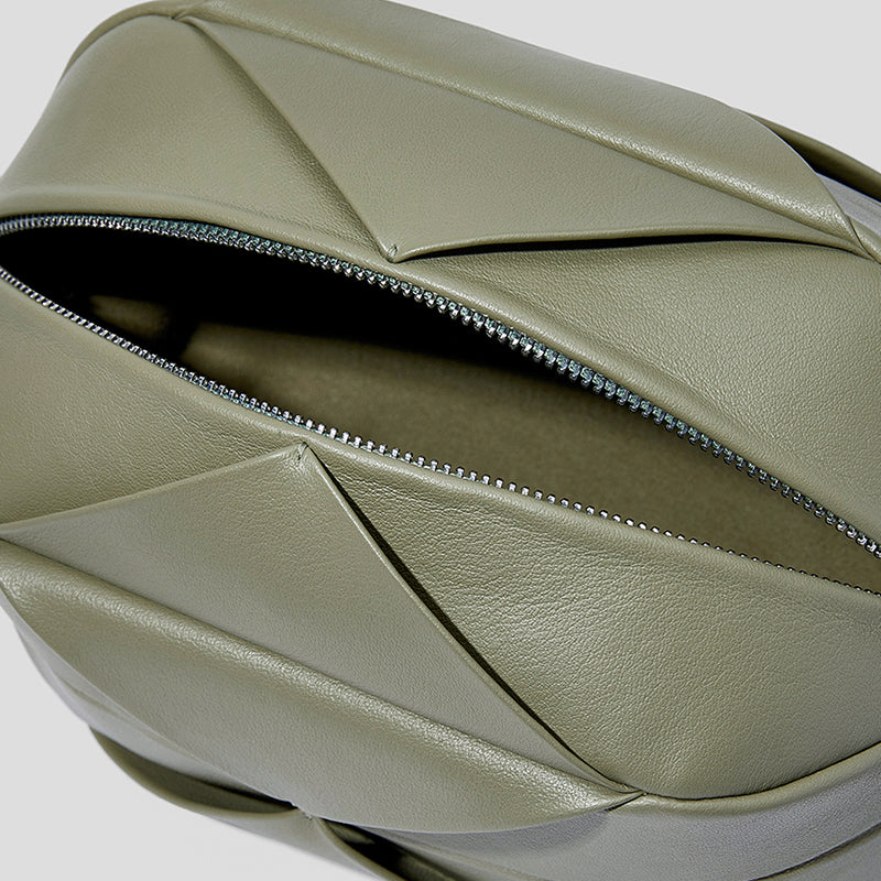 Noah Foldable Crossbody Bag - Green