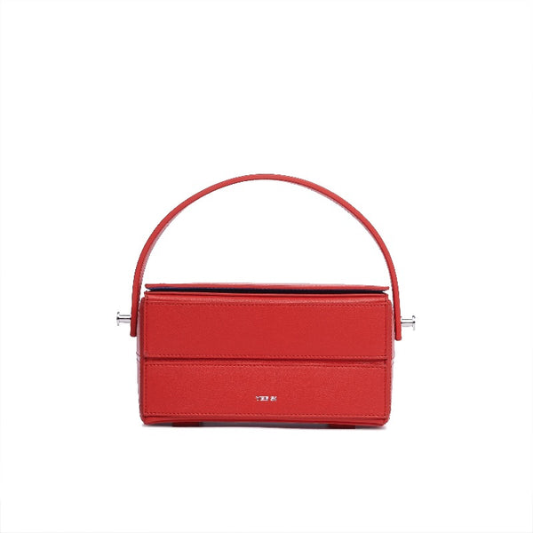 Block Mini Shoulder Bag - Red