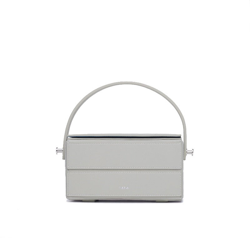 Block Mini Shoulder Bag - Gray