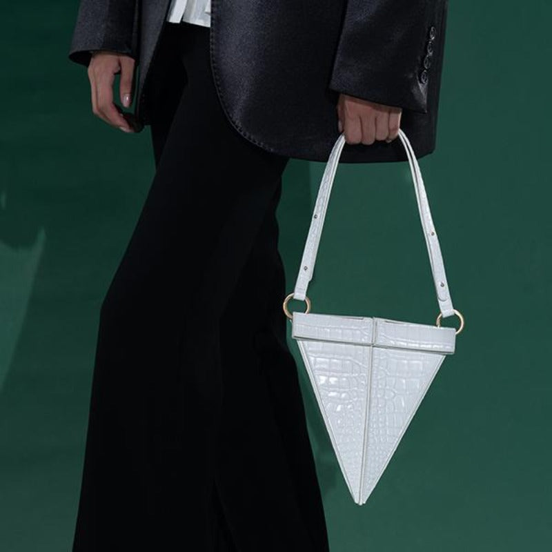 YEE SI Loop Classic Handbag - White 5