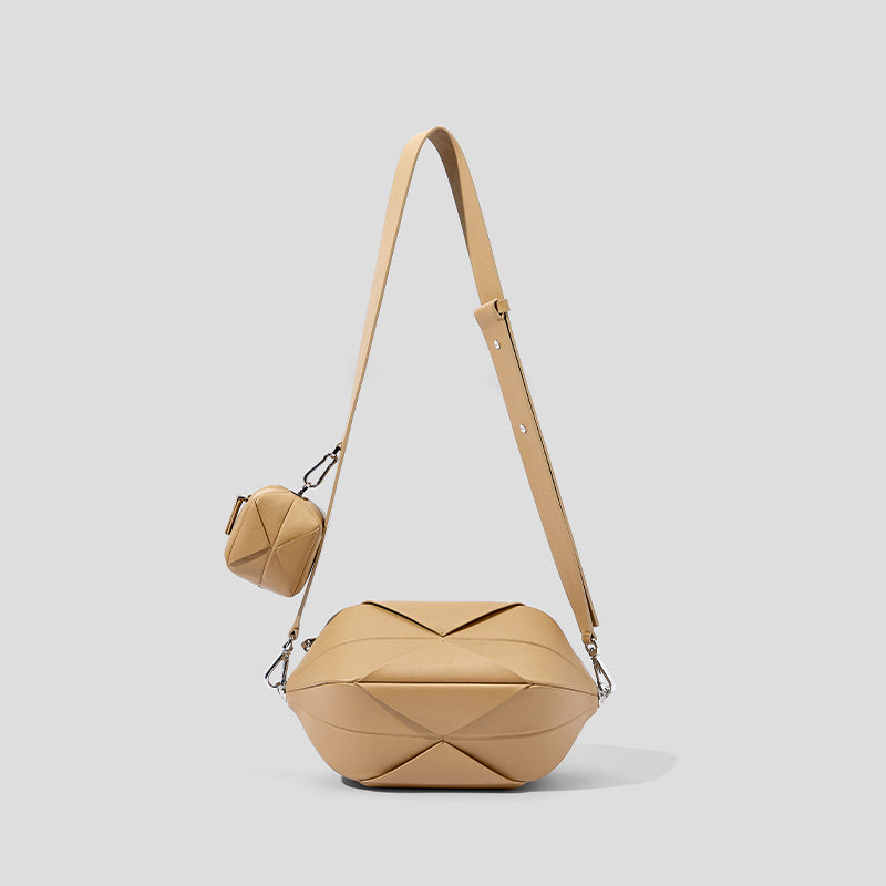 Noah Micro Change Purse - Camel