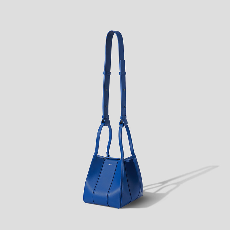 Lantern Designer Foldable Handbag - Blue