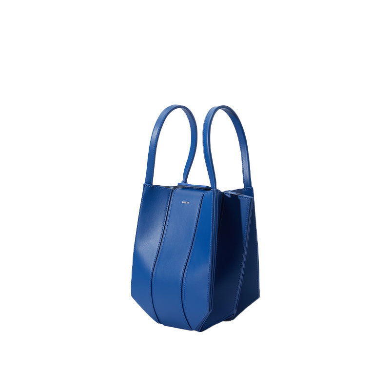 Lantern Designer Foldable Handbag - Blue