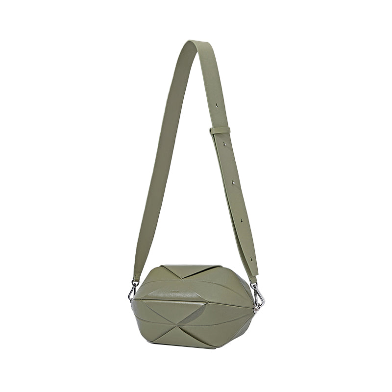 Noah Foldable Crossbody Bag - Green