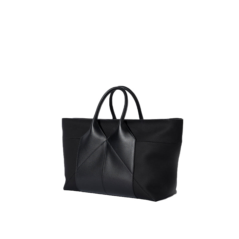 Neut Nylon Shoulder Tote - Black