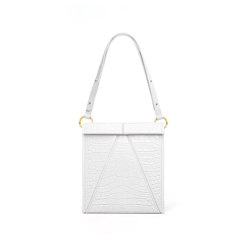 YEE SI Loop Classic Handbag - White 3
