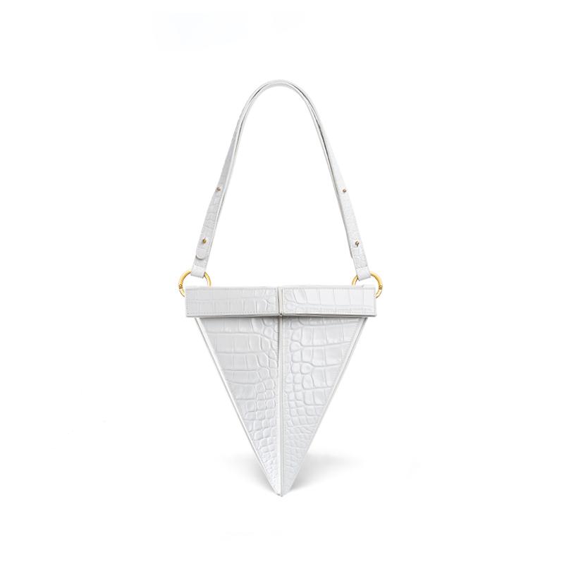 YEE SI Loop Classic Handbag - White 6
