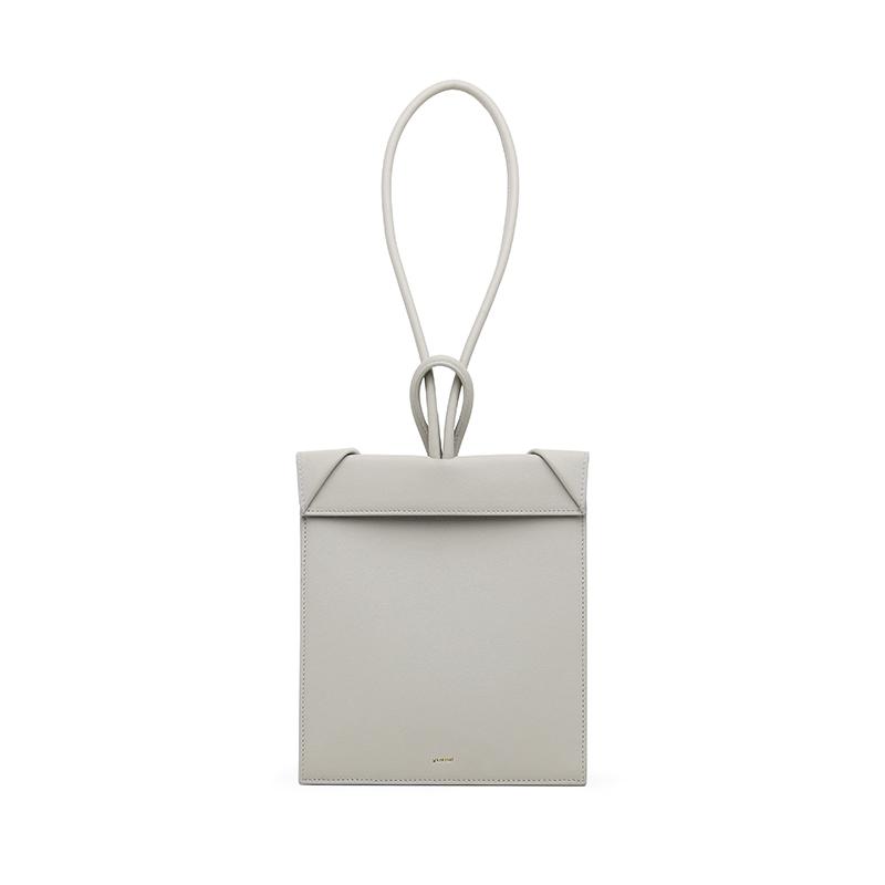 YEE SI Click Small Wristlet Handbag - Gray 1