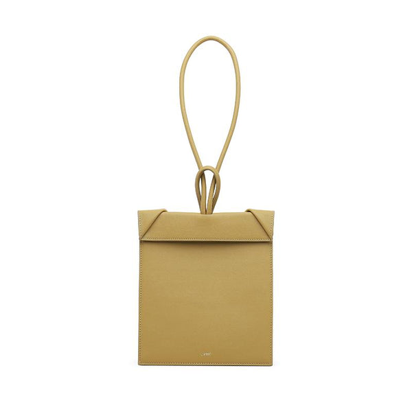 YEE SI Click Small Wristlet Handbag - Mustard 1