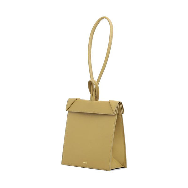 YEE SI Click Small Wristlet Handbag - Mustard 2