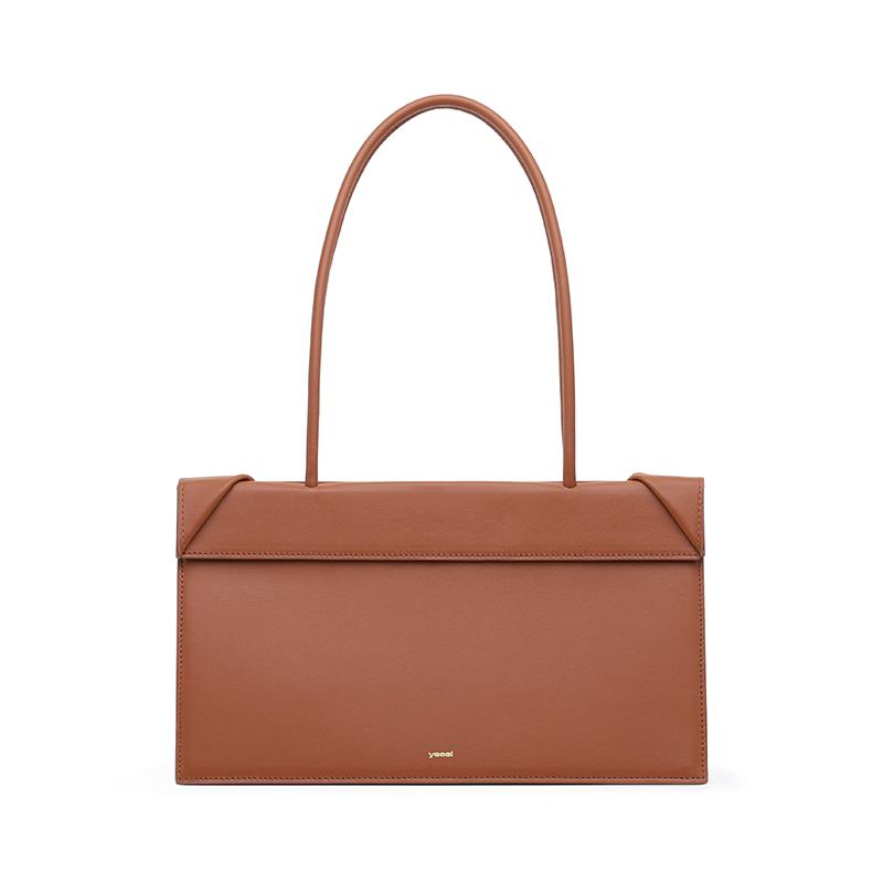 YEE SI Click Medium Shoulder Bag - Russet 1