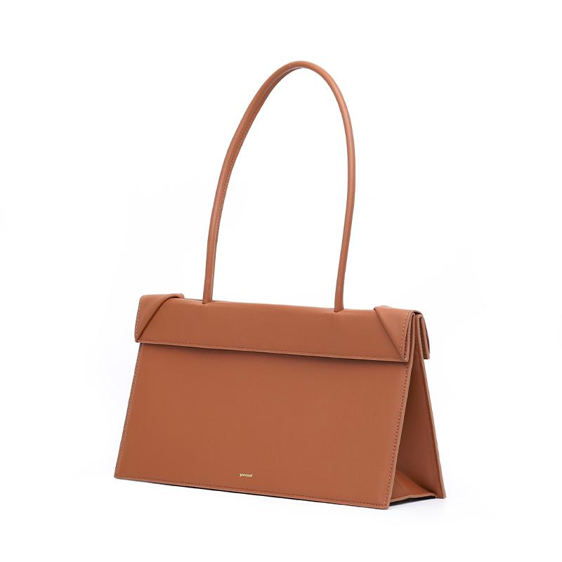 YEE SI Click Medium Shoulder Bag - Russet 2