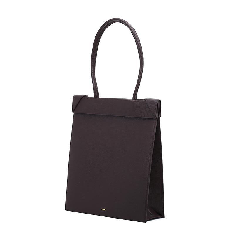 YEE SI Click Tote Bag - Brown 2