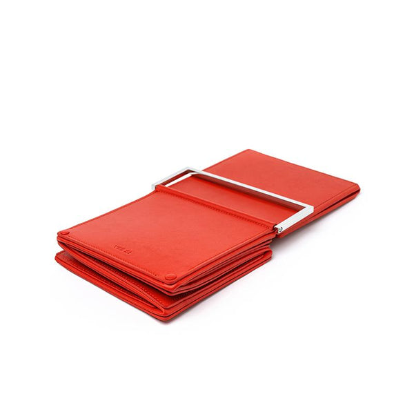 YEE SI Cube Classic Handbag - Red 2