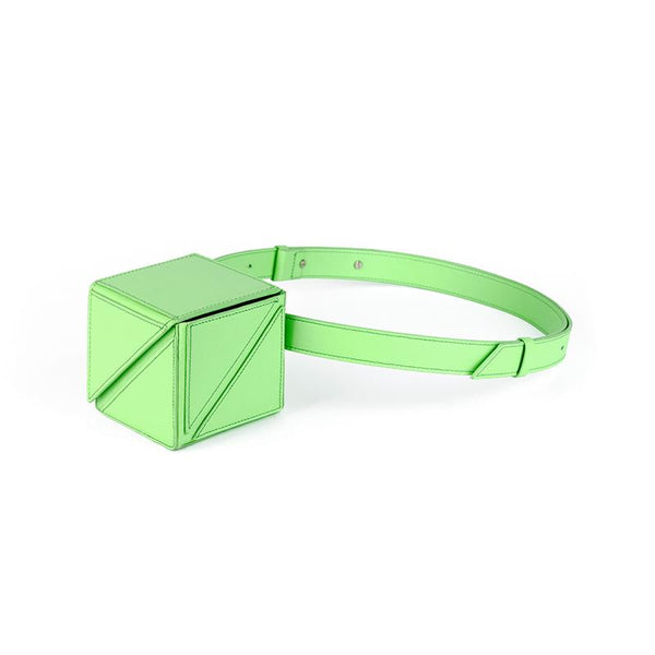YEE SI Cube Mini Belt Bag - Green 1