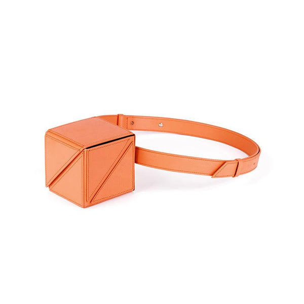 YEE SI Cube Mini Belt Bag - Orange 1