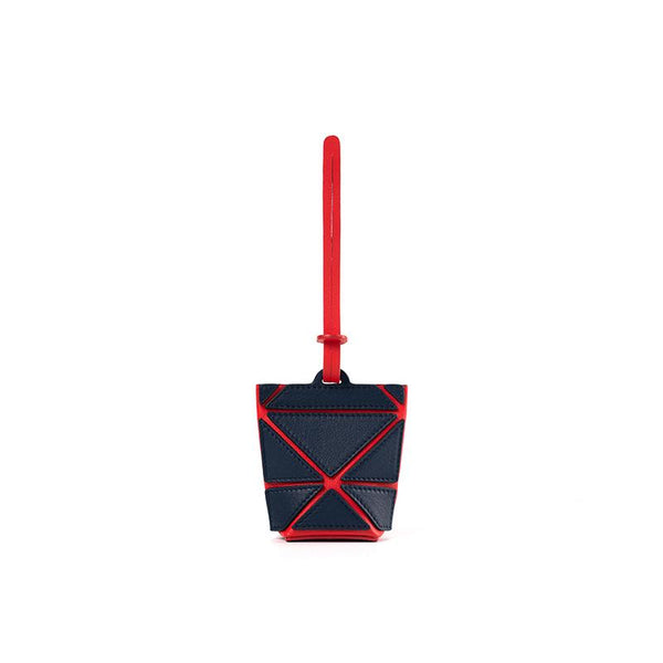 YEE SI Facet Micro Mini Bag Charm - Oxford / Red 1