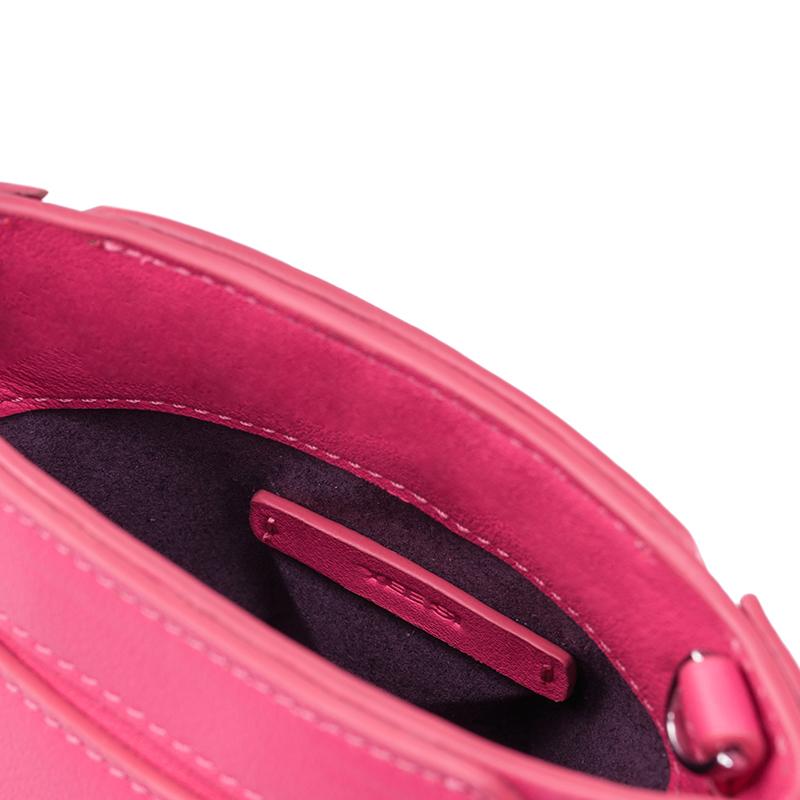 YEE SI Facet Micro Plus Crossbody Bag - Pink 4