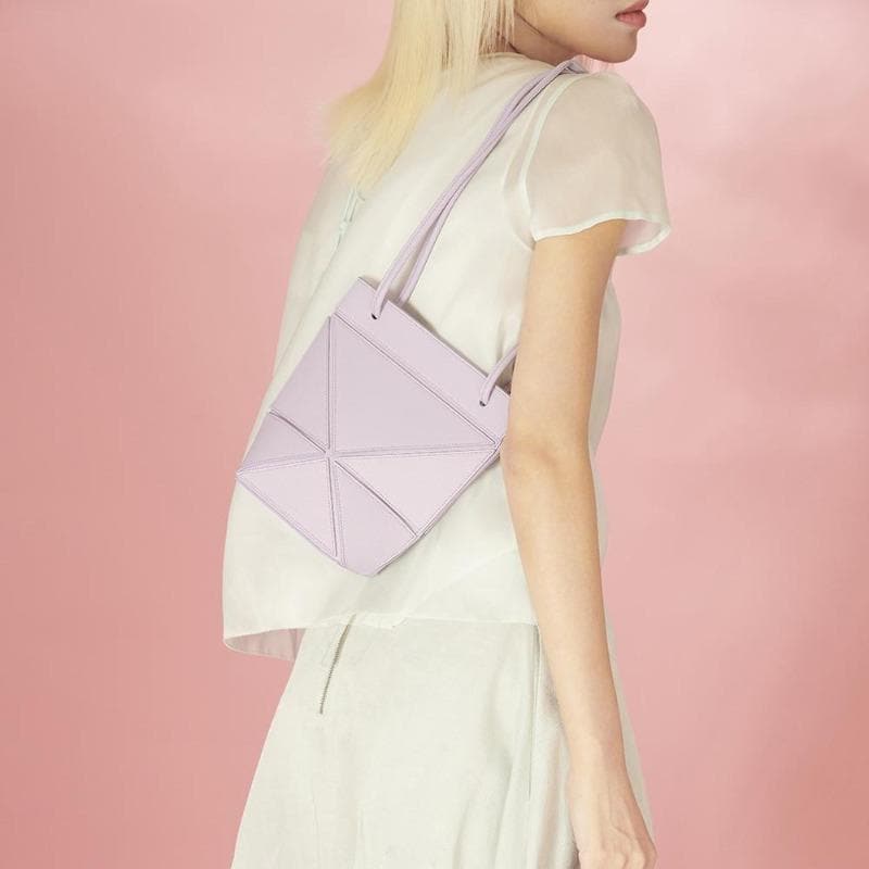 YEE SI Facet Mini Slim Shoulder Bag - Lavender 2