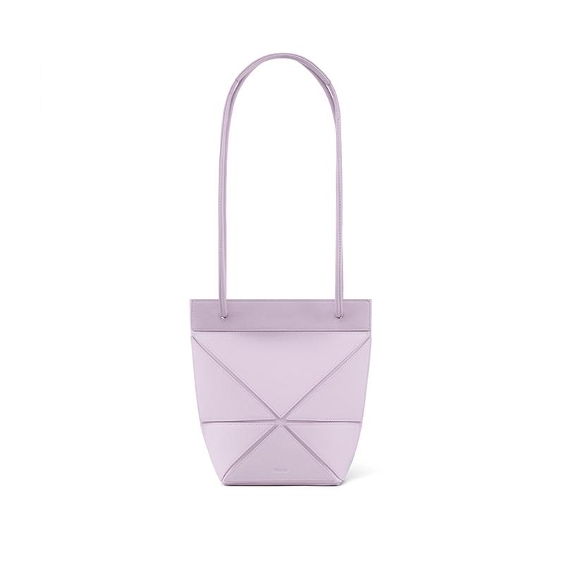 YEE SI Facet Mini Slim Shoulder Bag - Lavender 1