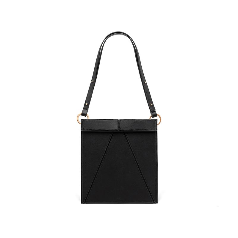 YEE SI Loop Classic Handbag - Black 4