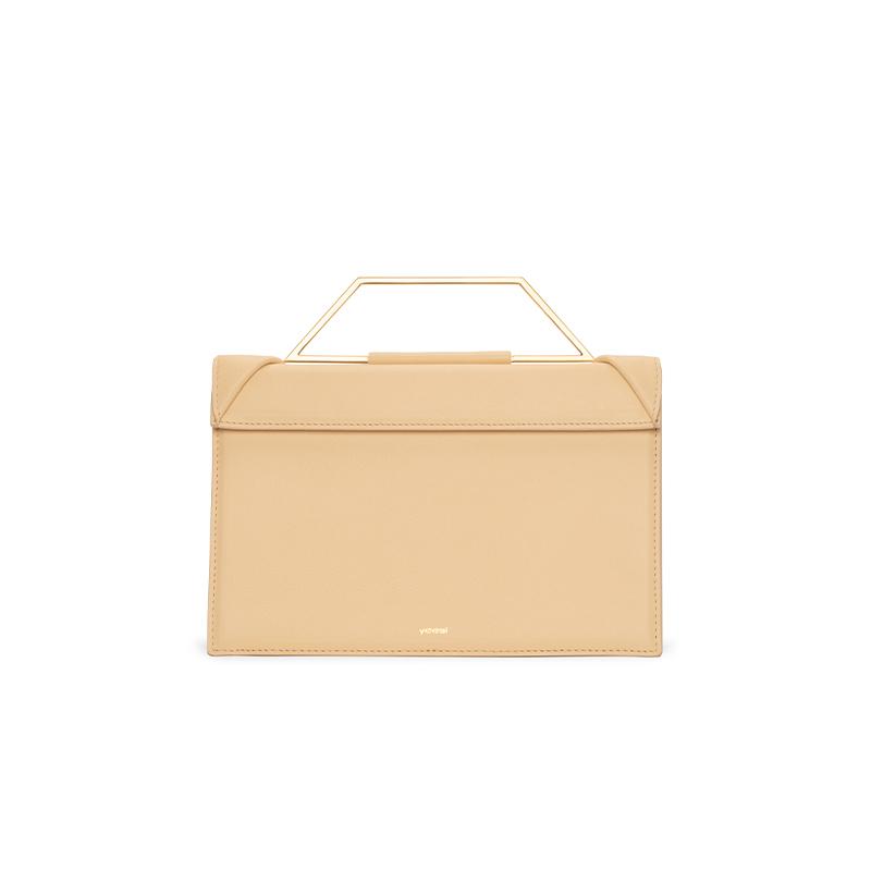 Click Mini Top Handle Bag - Apricot