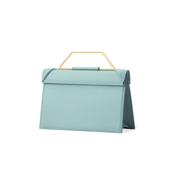 YEE SI Click Mini Top Handle Bag - Blue 2